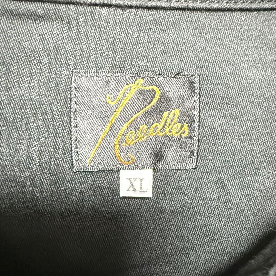 XLサイズ！Needles アーミーシャツジャケット パピヨン刺繍