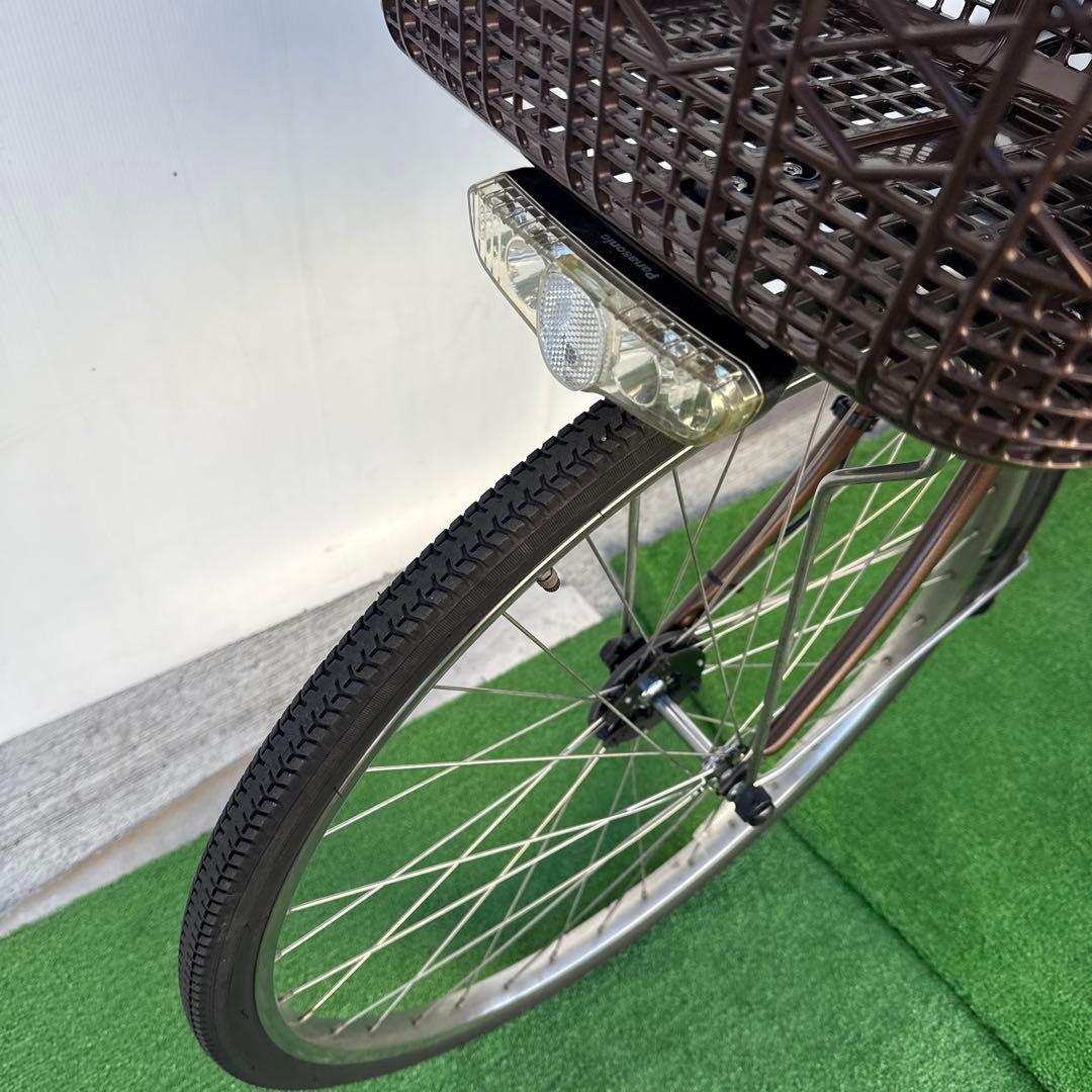 Panasonicパナソニック電動アシスト自転車26インチ 16Ah ブラウン
