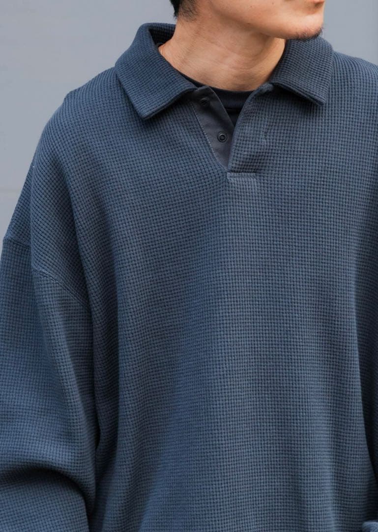 WIDE DAD Dad TECH ポロプルオーバー