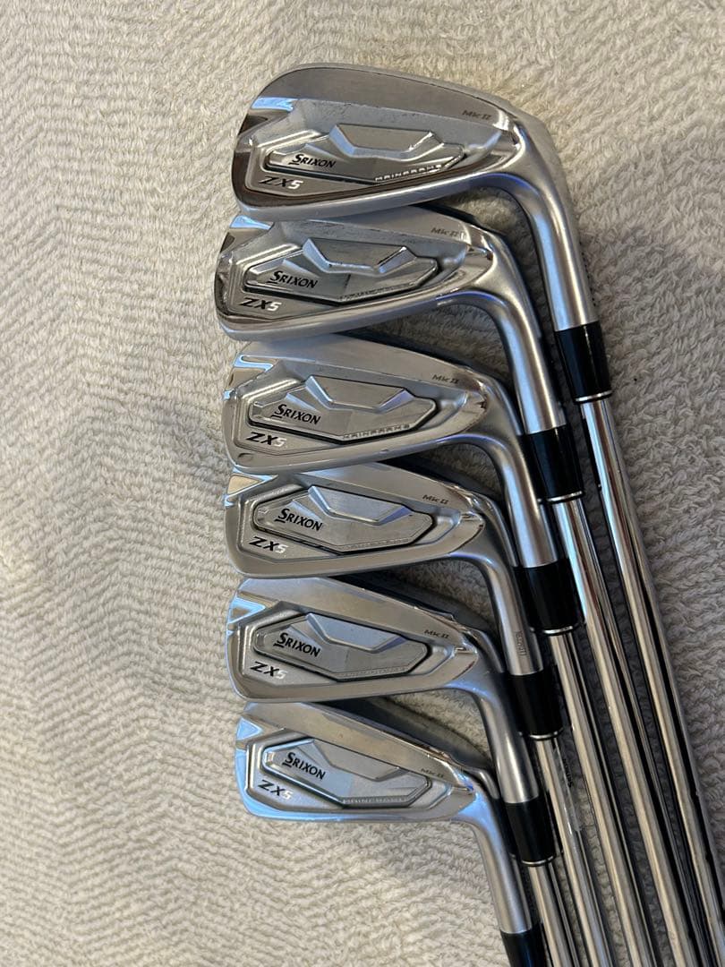 スリクソン ZX5 Mk2 アイアン6本 950GH DST 「S」