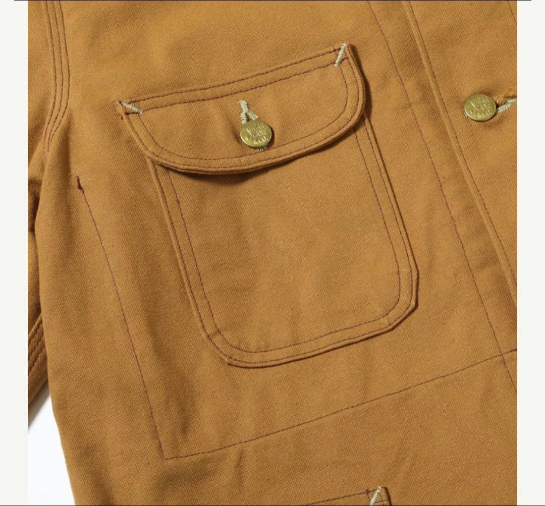 完売品　SUGAR CANE ブラウンダックカバーオール サイズ40