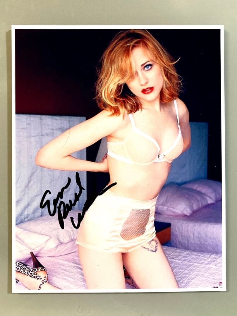 エヴァンレイチェル直筆サイン入り超大型写真…