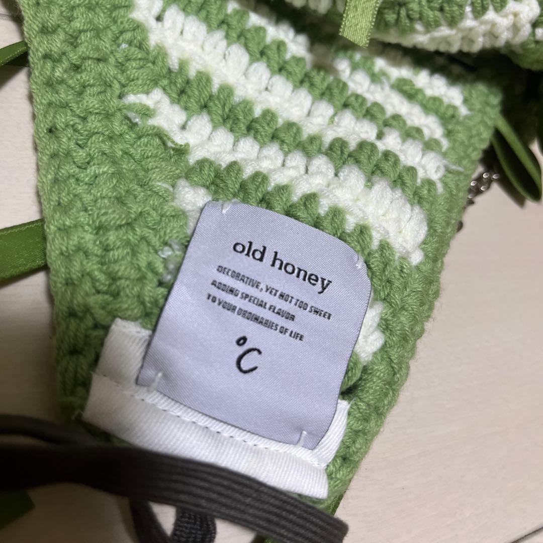 【oldhoney】【24/aw】ニット帽/フライトキャップ