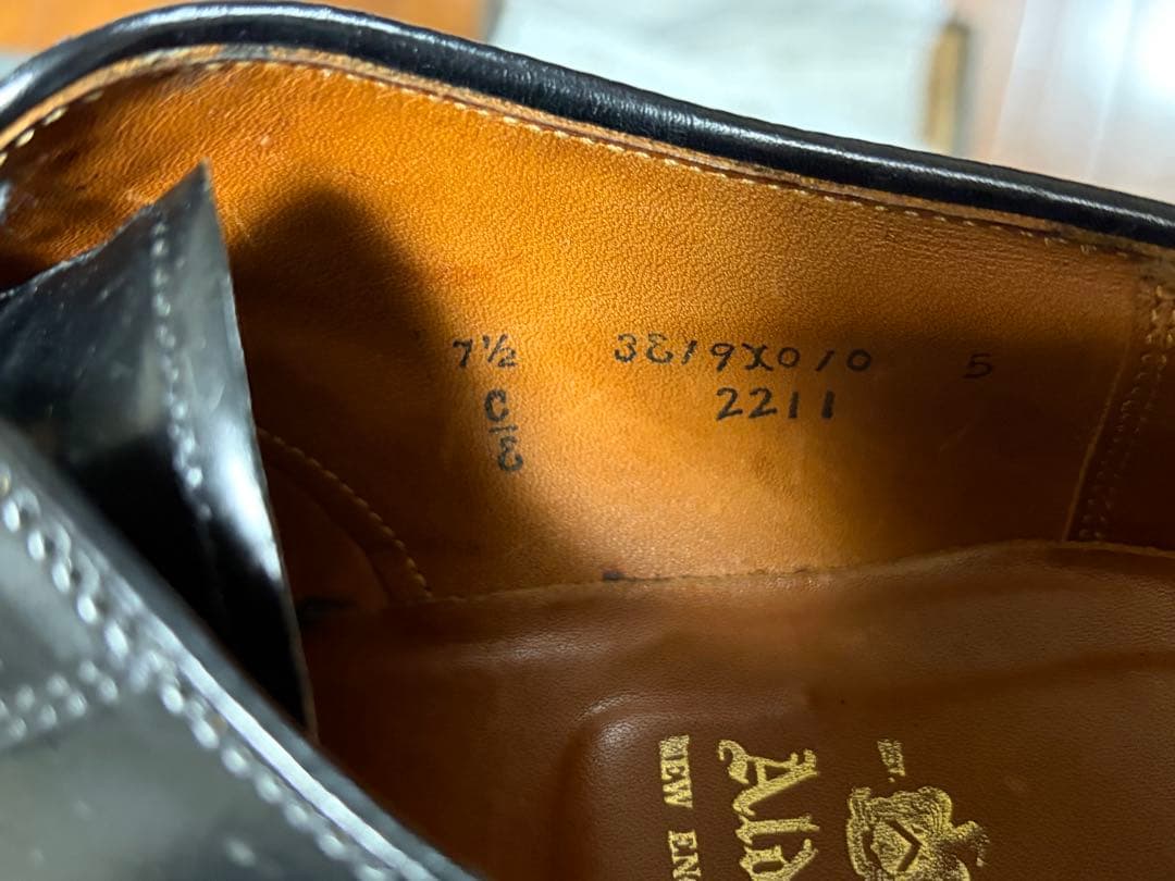 最終値下げ　alden1340 極美正規品コードバン　チャッカブーツ