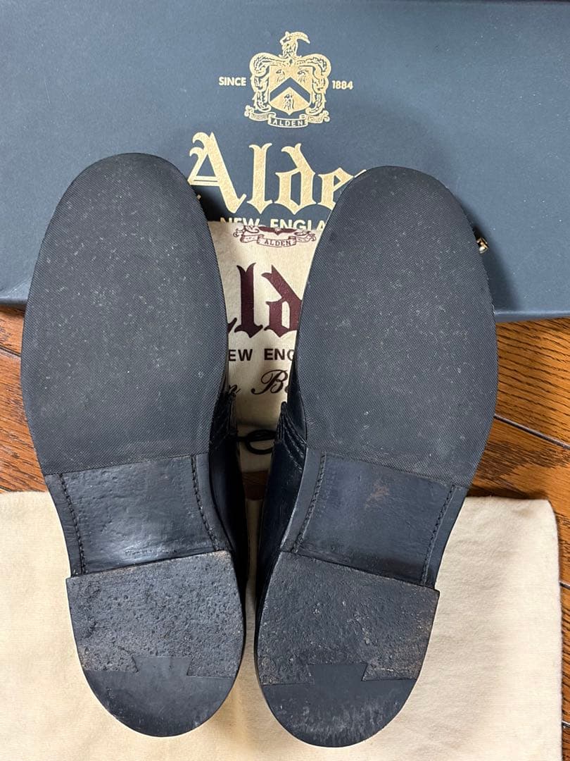 最終値下げ　alden1340 極美正規品コードバン　チャッカブーツ