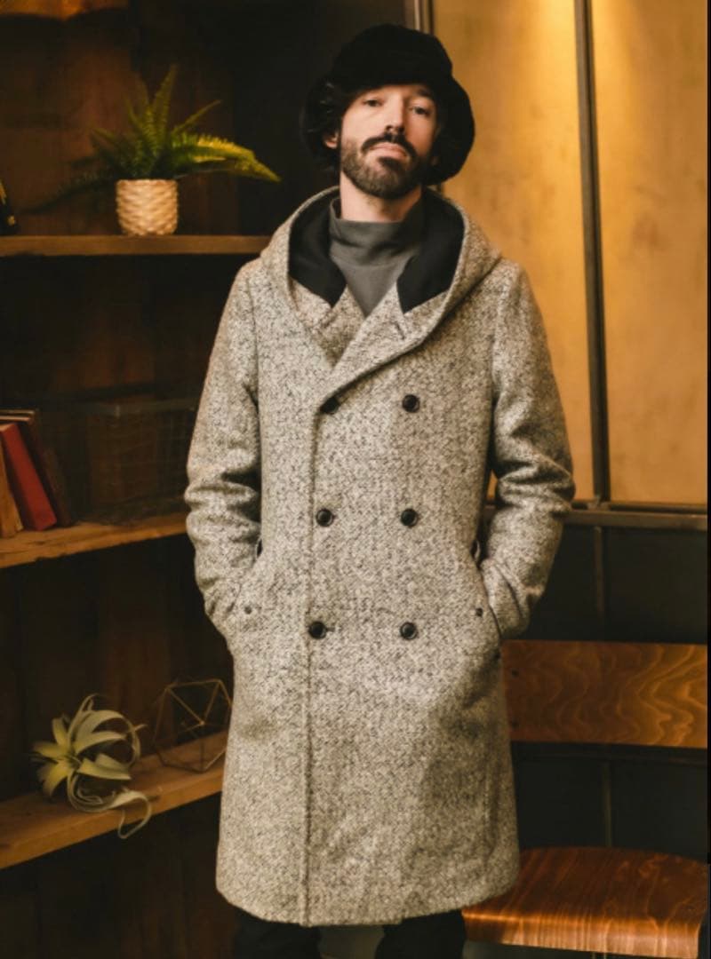 ブークレー フーディー コート