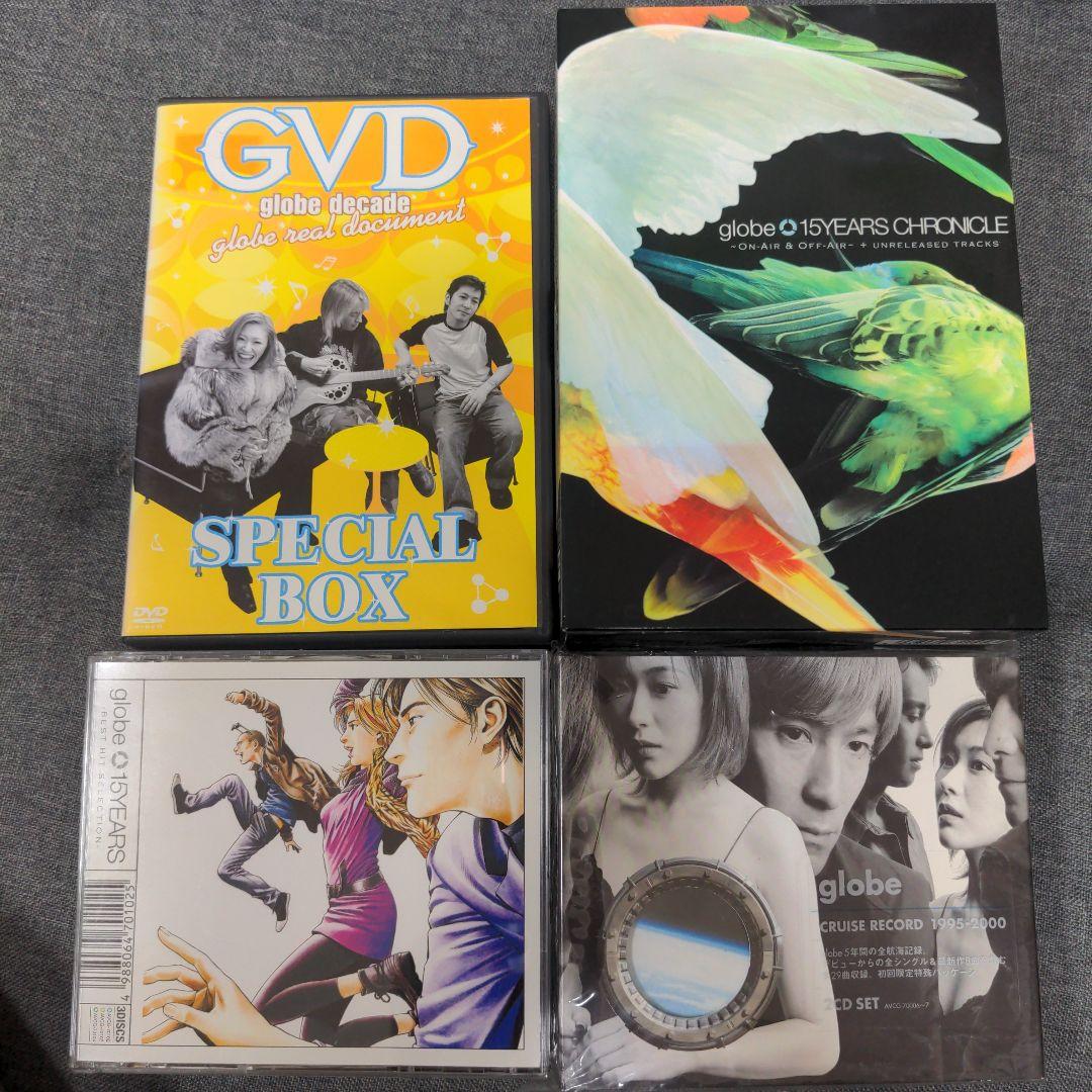 globe　CD DVD 4作品セット
