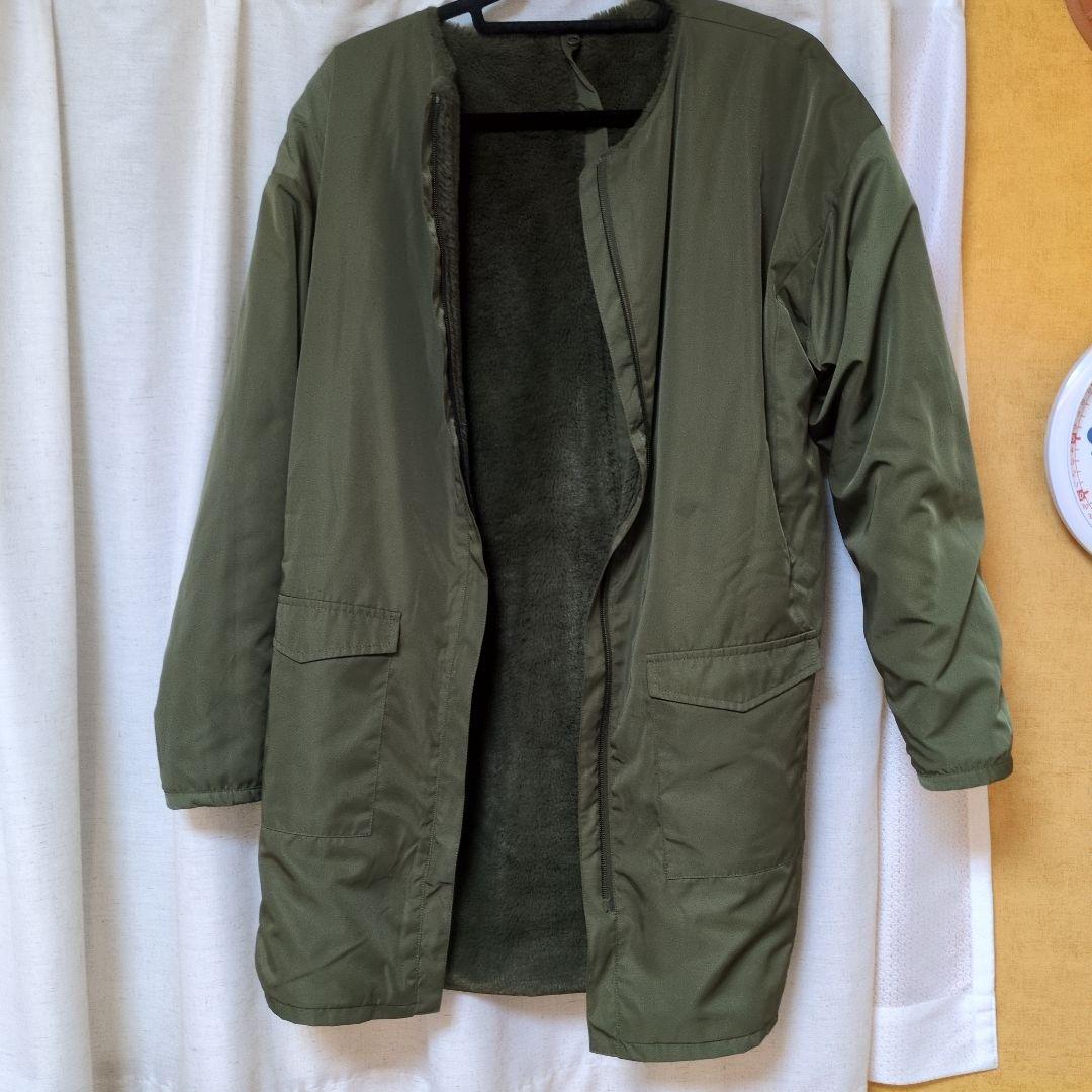 スウィートマミー ママコート おんぶ リバーシブル ファー カーキ 産前産後