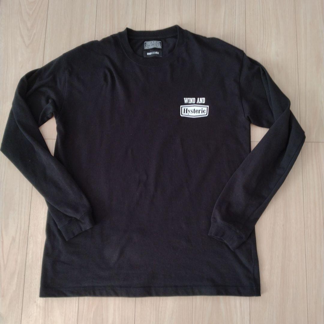 ウィンダンシー×ヒステリックグラマー　ロンTロングTシャツhysteric長袖