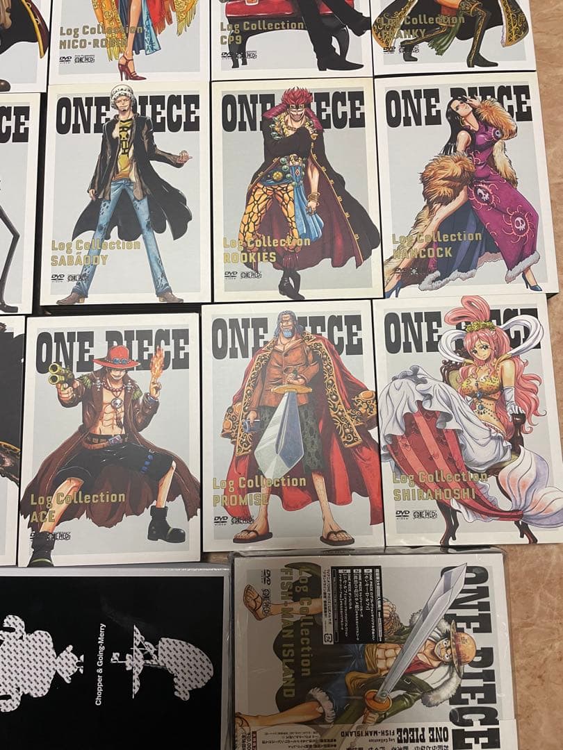 ONE PIECE ログコレクションDVDまとめ売りUSED 送無特典