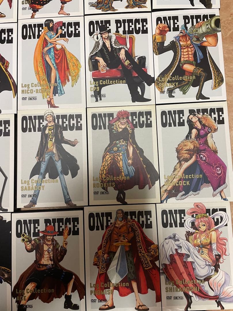 ONE PIECE ログコレクションDVDまとめ売りUSED 送無特典