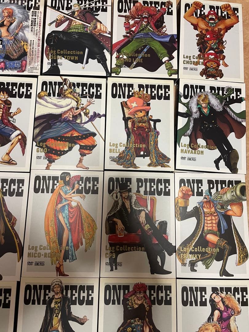 ONE PIECE ログコレクションDVDまとめ売りUSED 送無特典