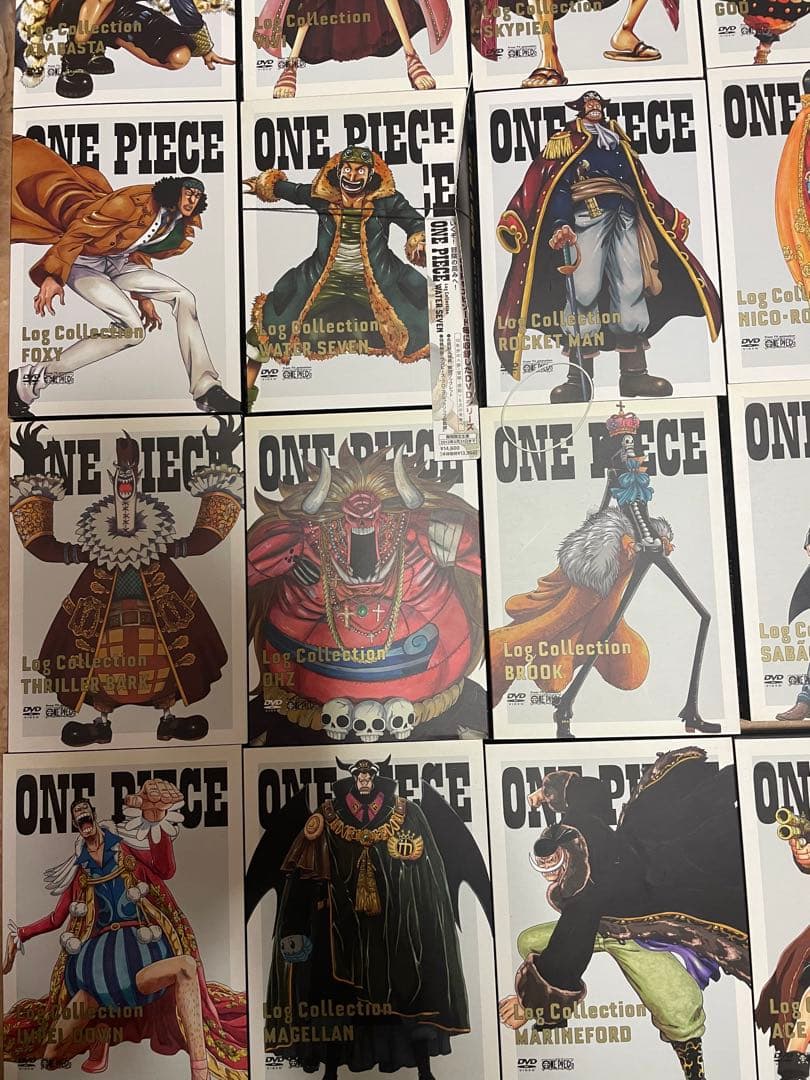 ONE PIECE ログコレクションDVDまとめ売りUSED 送無特典