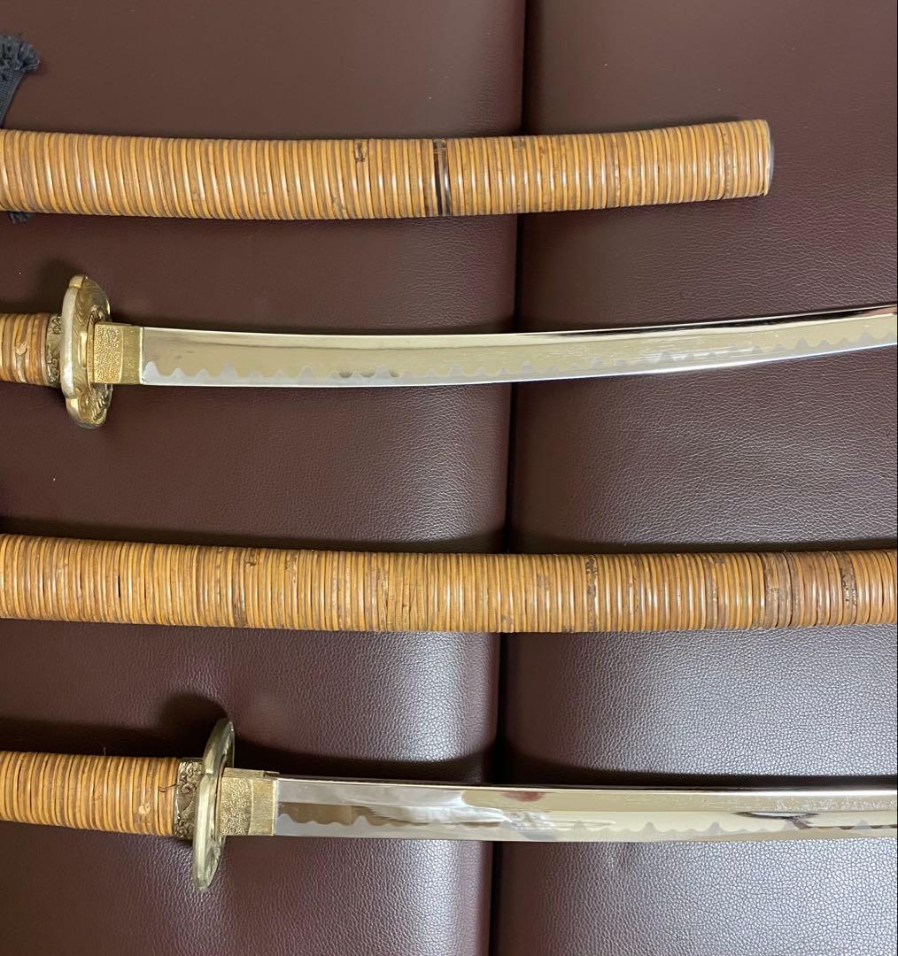 模造刀　小柄　太刀　脇差　刀掛け　武具　B591