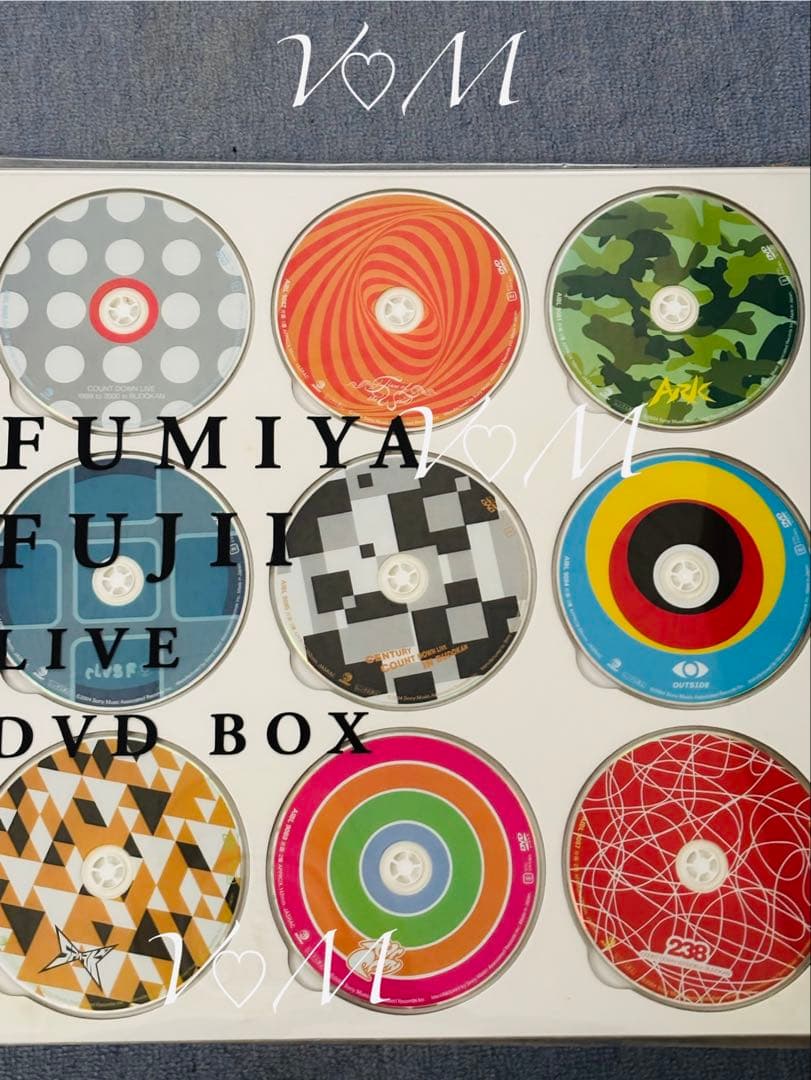 【専用】フミヤさん♡ LIVE DVD BOX 10枚セット 藤井フミヤ
