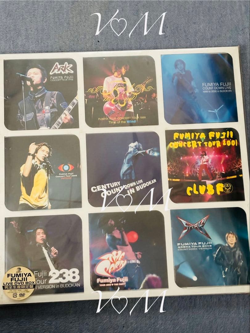 【専用】フミヤさん♡ LIVE DVD BOX 10枚セット 藤井フミヤ