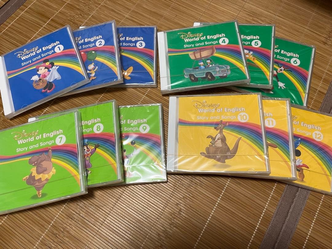 ディズニー英語Straight Play DVD&CD&BOOKフルセット