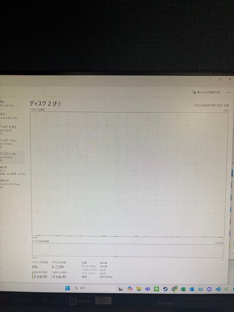 タイムセール　デスクトップPC 64GB corei7-11700