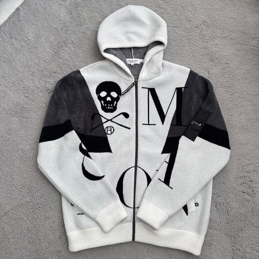 入手困難 マークアンドロナ パーカー ジップアップ