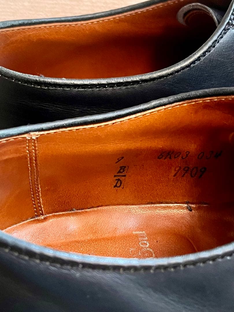 サ*ン様 Alden 9909 leather soul別注 カーフ仕様 siz