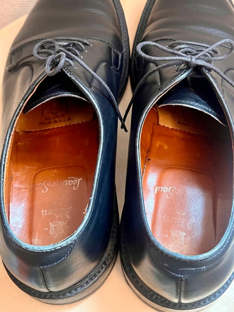 サ*ン様 Alden 9909 leather soul別注 カーフ仕様 siz