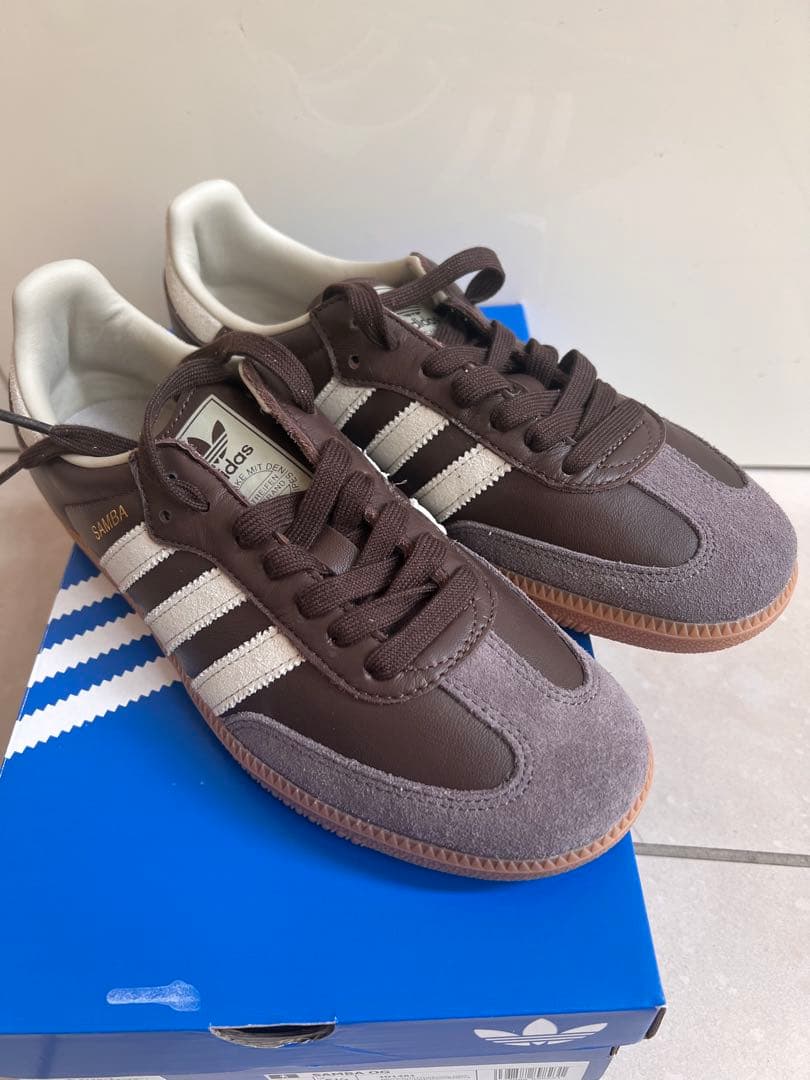 adidas スニーカー SAMBA 新品　JOURNAL STANDARD茶