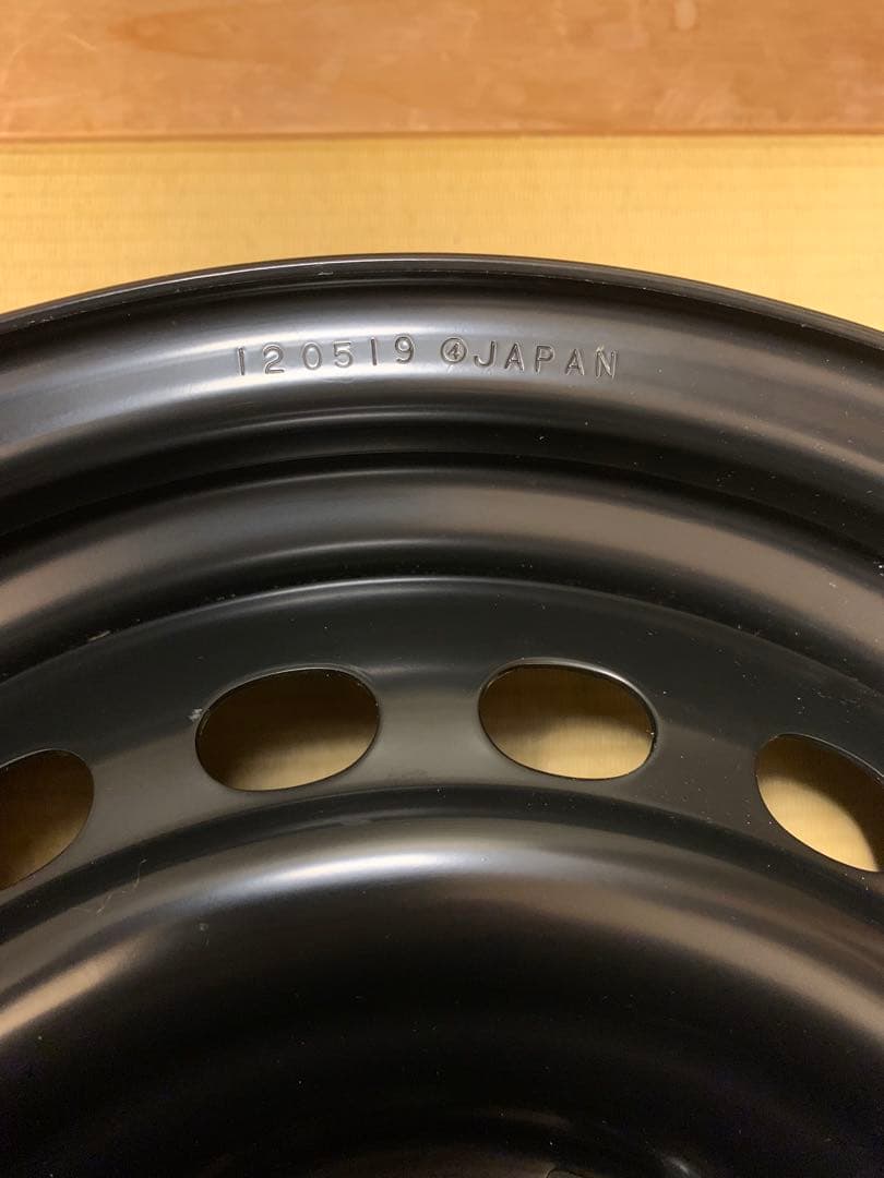 N-BOX（6BA-JF3）純正スチールホイール、カバー、ナットの4本セット