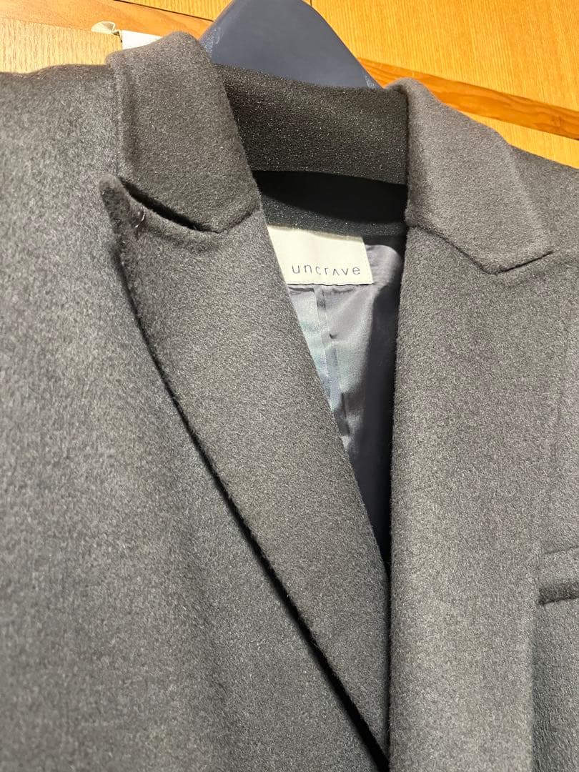 【uncrave】金子綾コラボ　リバー ジャケットコートカーキグレー