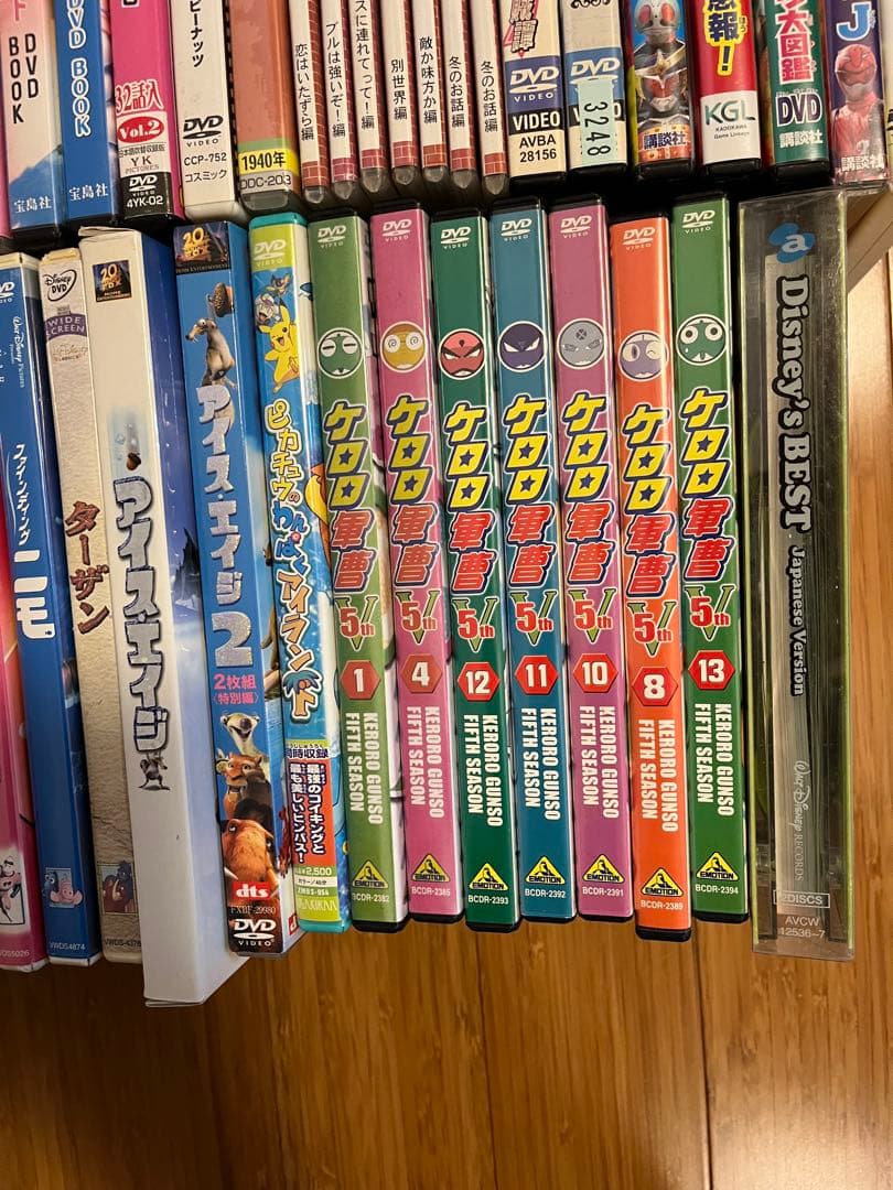 ディズニーなど子供向け　DVD まとめ売り　100本以上　未検品