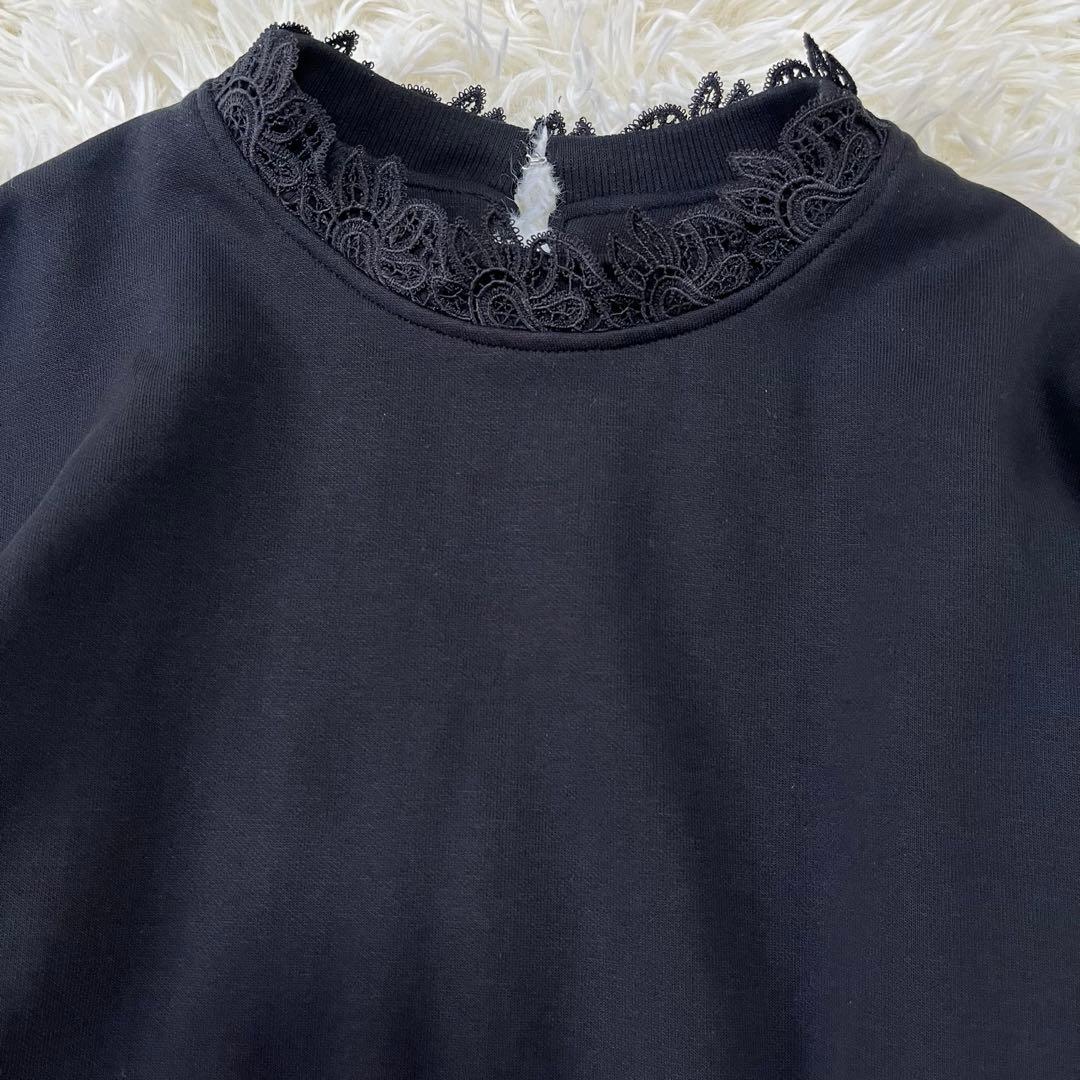 【新品タグ付き】BEARDSLEY レースコンビ2WAYトレーナー