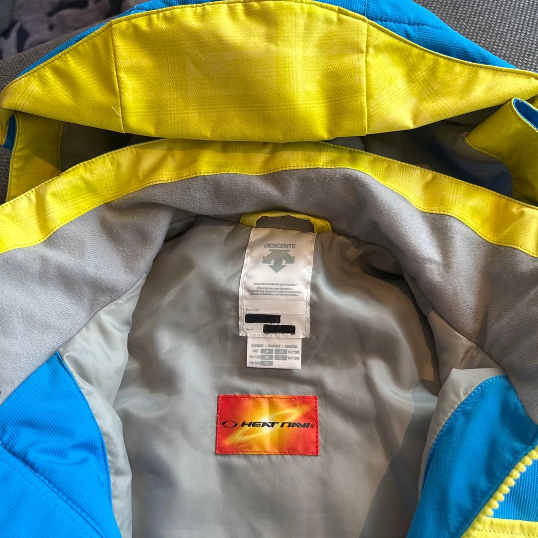 デサント スキーウェア 上下 130 DJR-607JT DJR-607JP