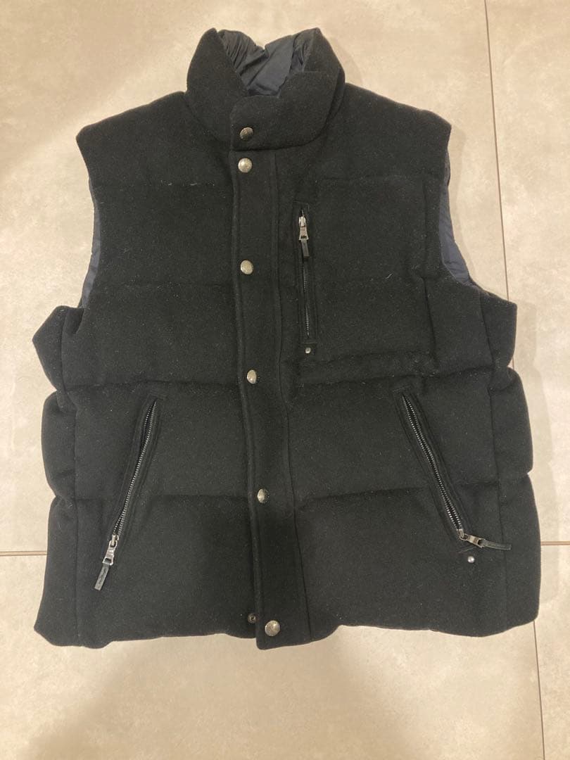 【スペシャル】ラルフローレン POLO リバーシブルダウンベスト 黒 90S