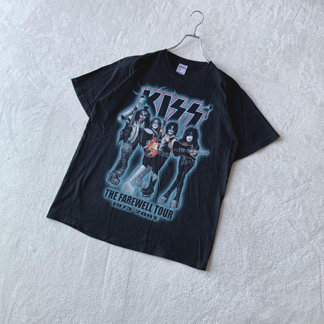 米国製 00s KISS Ｔシャツ THE FAREWELL TOUR 2001