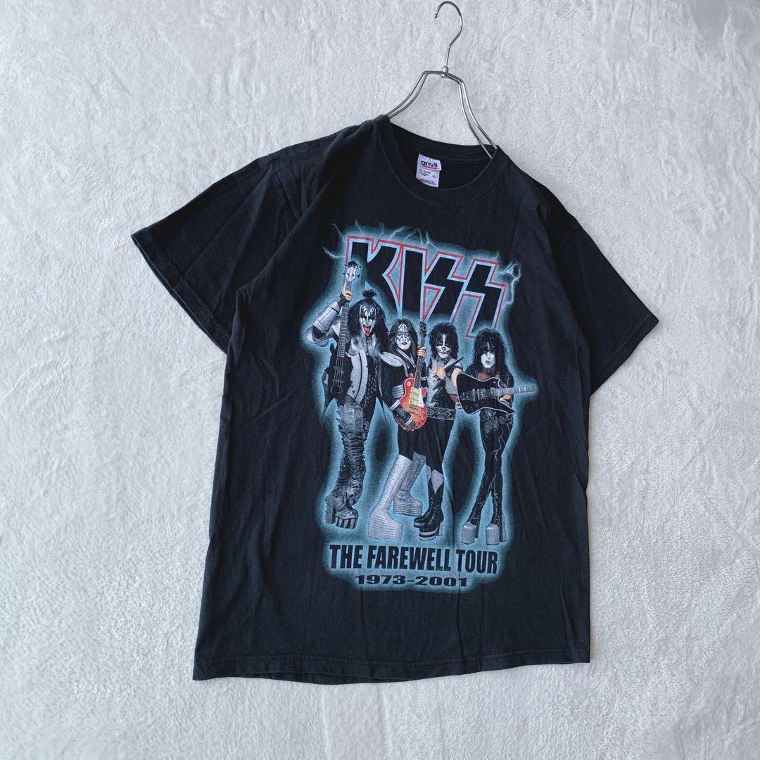 米国製 00s KISS Ｔシャツ THE FAREWELL TOUR 2001