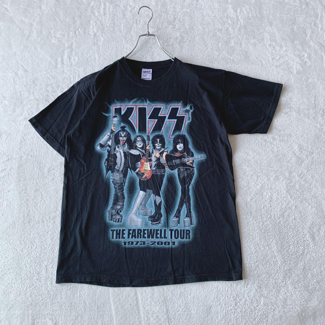 米国製 00s KISS Ｔシャツ THE FAREWELL TOUR 2001