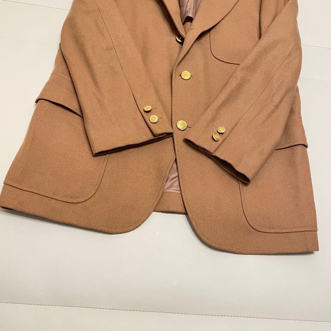 美品　J.PRESS ジェイプレス テーラードジャケット キャメル　金ボタン