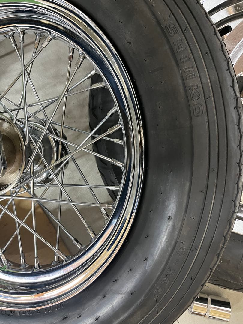 ハーレー　リアホイール　16×3.00 社外ホイール　タイヤセット