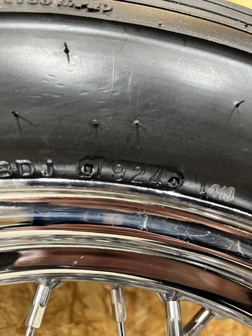 ハーレー　リアホイール　16×3.00 社外ホイール　タイヤセット