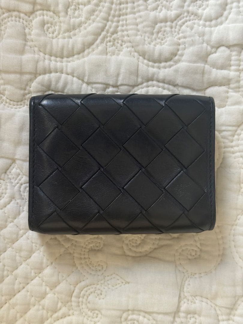 ボッテガヴェネタ 三つ折り財布 メンズ＆レディース レザー 編み込み