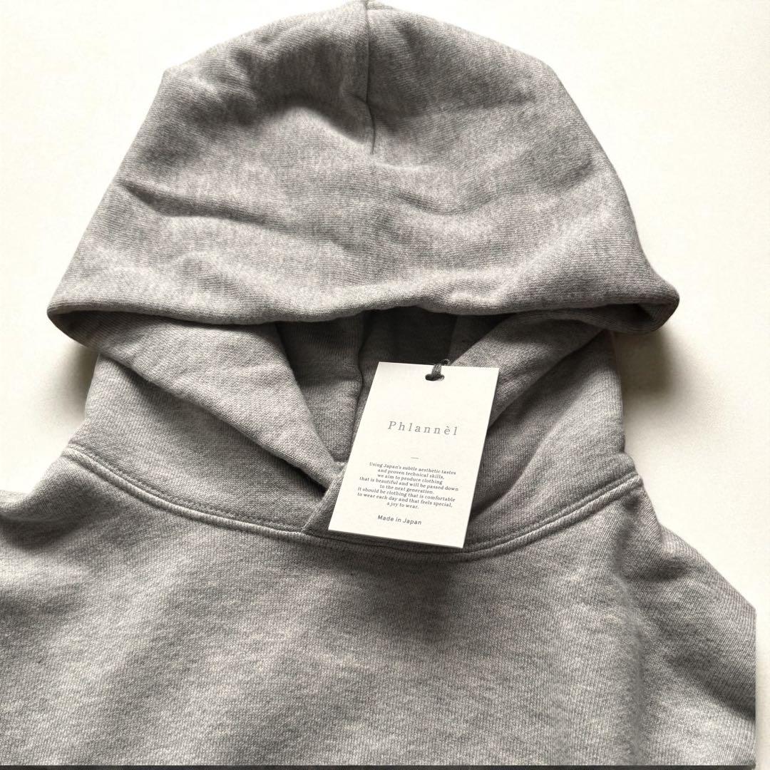 タグ付極美　PHLANNEL 上質日本製スウェットパーカー サイズ1