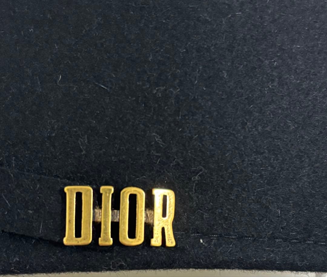 新品未使用: Dior ディオール キャスケット ブラック サイズ57