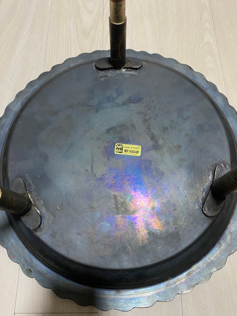 エジプト柄　サイドテーブル