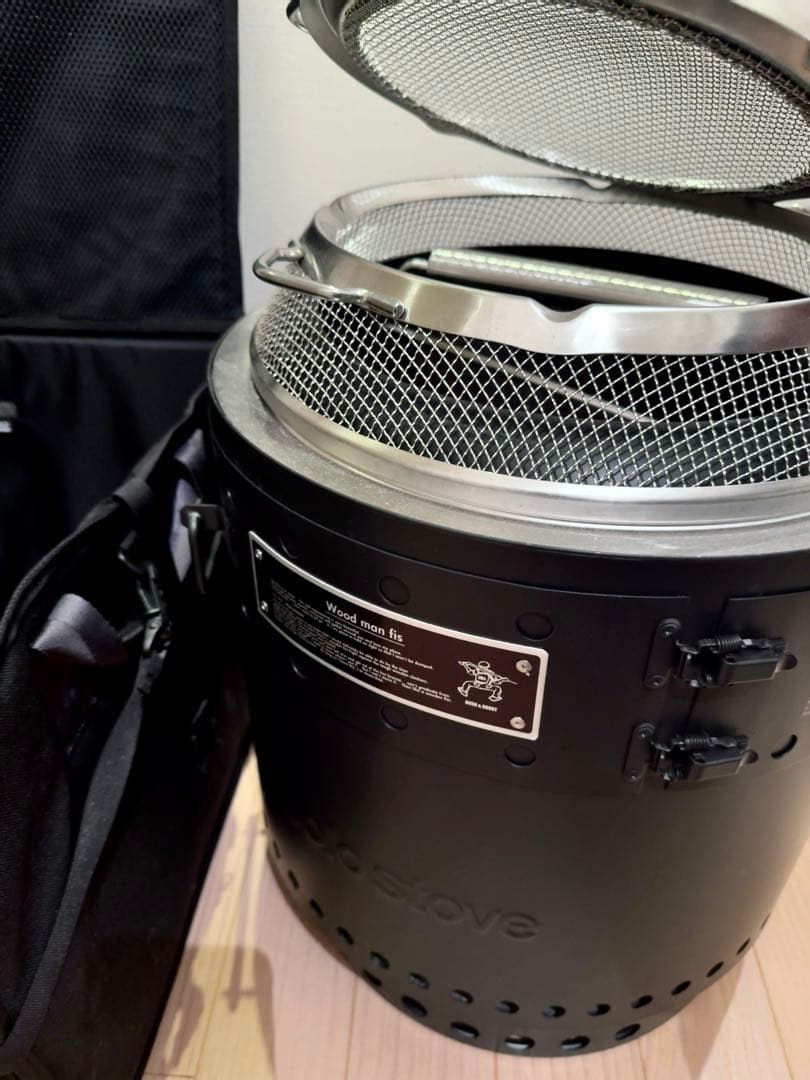 中古 ソロストーブ レンジャー ブラック塗装 WOODMAN FIS その他