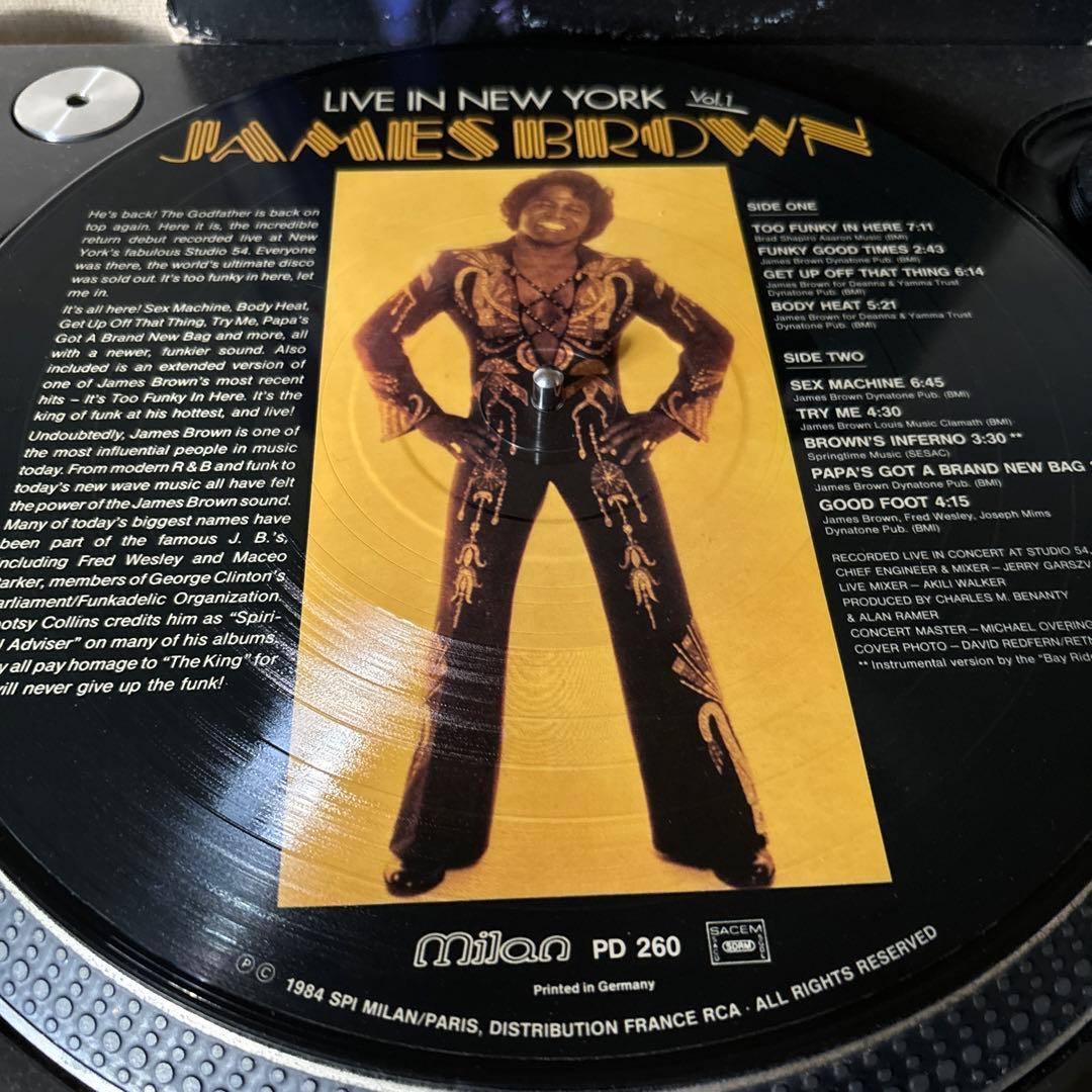 James Brown ピクチャーレコード