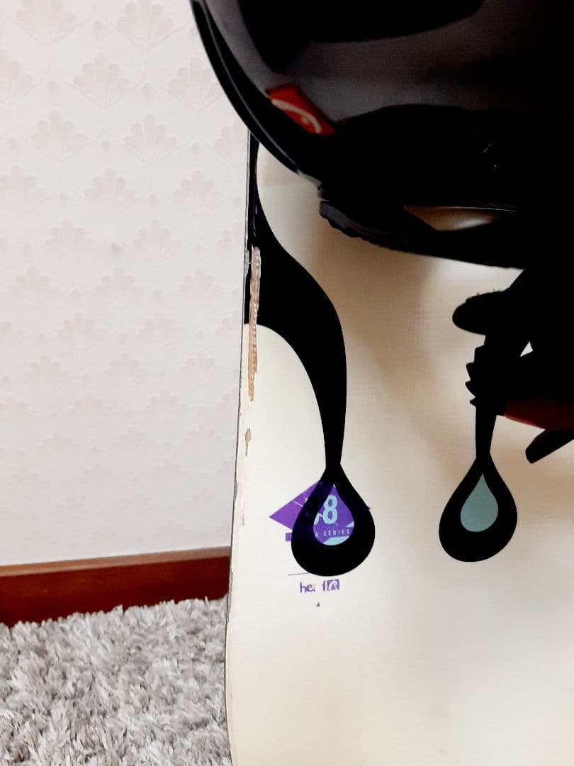 HEAD スノーボード レディース135cm ビンディング付き　かわいい