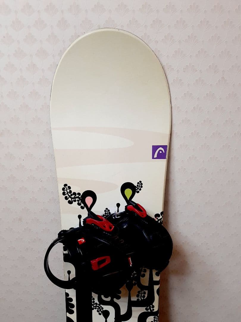 HEAD スノーボード レディース135cm ビンディング付き　かわいい