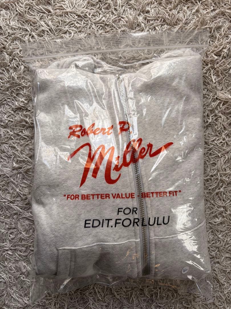【miller×lulu】スウェットパーカー