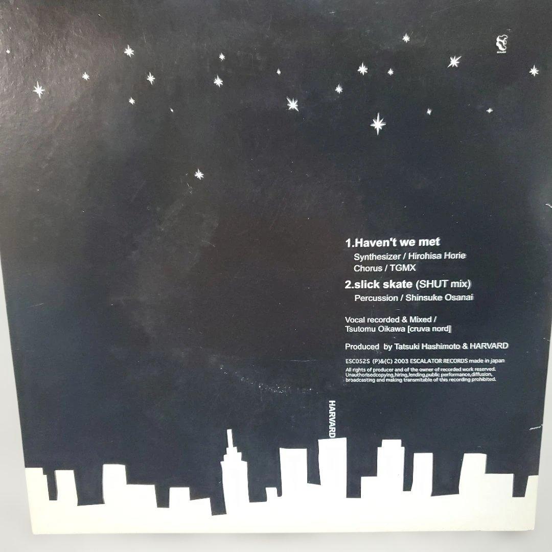 【レコード】HARVARD - Haven't we met