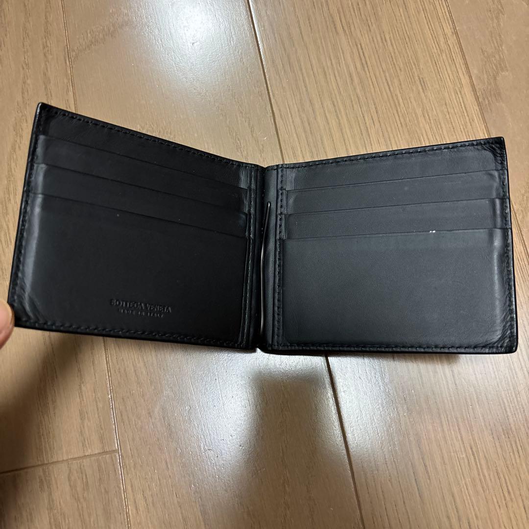 ボッテガ・ヴェネタ イントレチャート マネークリップ ウォレット