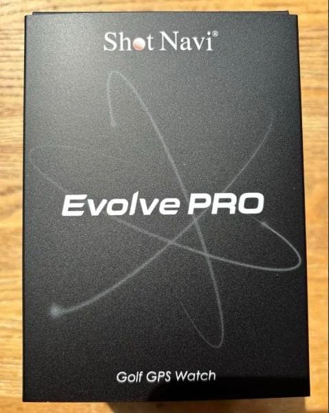 新品　GPSゴルフナビ Shot Navi Evolve PROブラック×レッド